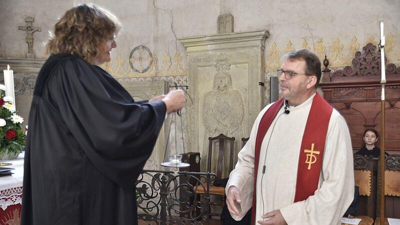 Evangelische Kirchengemeinden Königsberg verabschieden Diakon Ulrich von Brockdorff