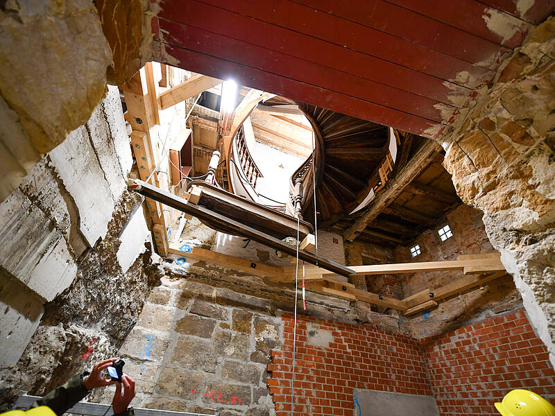 Besichtigung RathausbaustelleForchheimBesichtigung der Rathausbaustelle Forchheim
