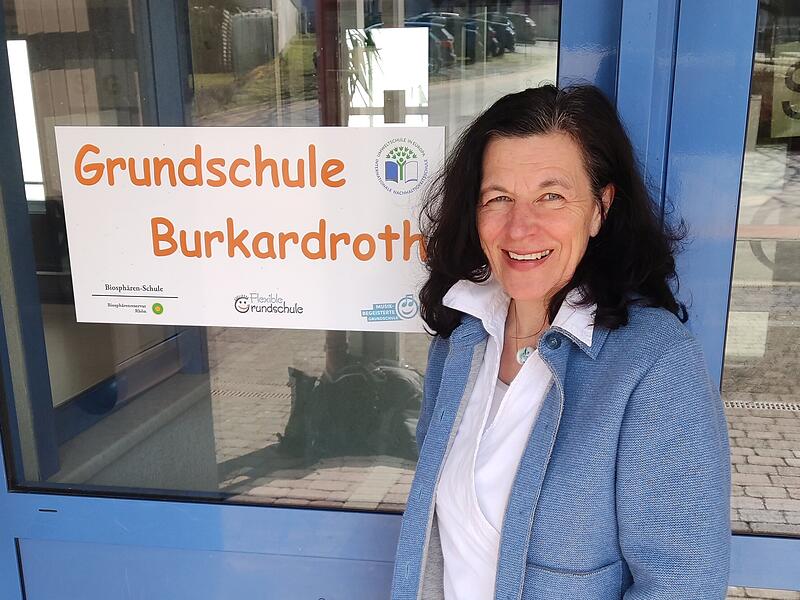 Klare Regeln, aber mit Herz: Sabine Kreil leitet die Grundschule Burkardroth.