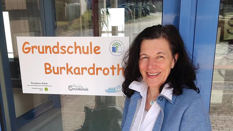 Klare Regeln, aber mit Herz: Sabine Kreil leitet die Grundschule Burkardroth.