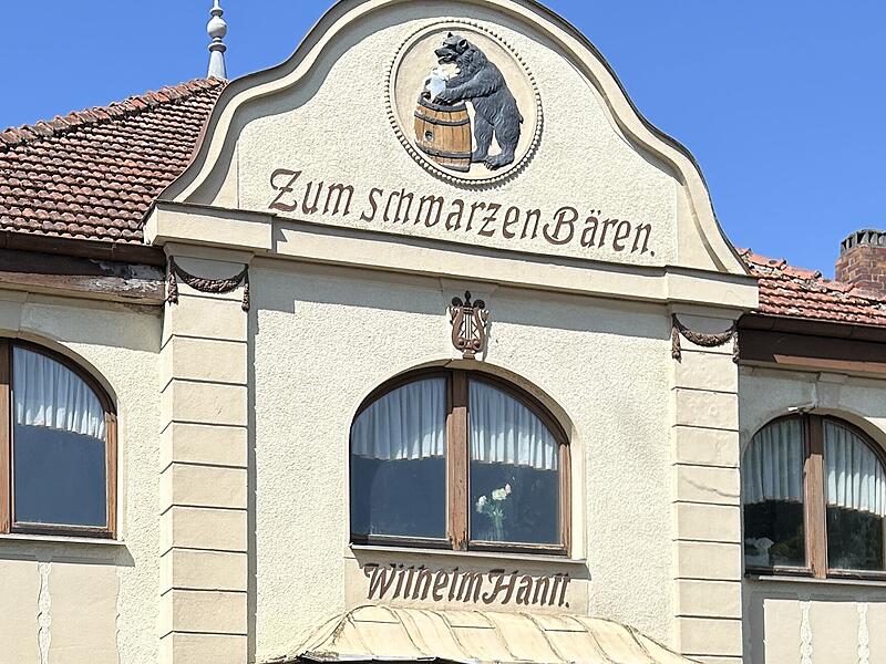 Traditionsreiches Gasthaus in Coburg Traditionsreiches Gasthaus in Coburg: Die Anfänge des „Schwarzen Bären“ reichen bis ins 18. Jahrhundert zurück.