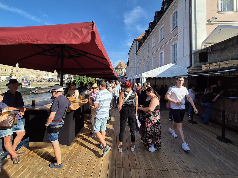 Der Festgarten der Brauerei Gänstaller bei der Sandkerwa ist seit Jahren ein beliebter Treffpunkt und für Bamberg ein Aushängeschild. Der Festgarten der Brauerei Gänstaller bei der Sandkerwa ist seit Jahren ein beliebter Treffpunkt und für Bamberg ein Aushängeschild.