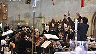 Mit der Aufführung der ersten Kantate von Johann Sebastian Bachs Weihnachtsoratorium unter Leitung von Dekanatskantor Matthias Göttemann fand in der Marienkirche in Königsberg ein besonderer Gottesdienst zum Christfest statt.