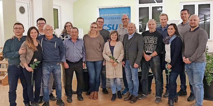 Die CSU Burk hat den kompletten Vorstand neu gewählt. Die CSU Burk hat den kompletten Vorstand neu gewählt.