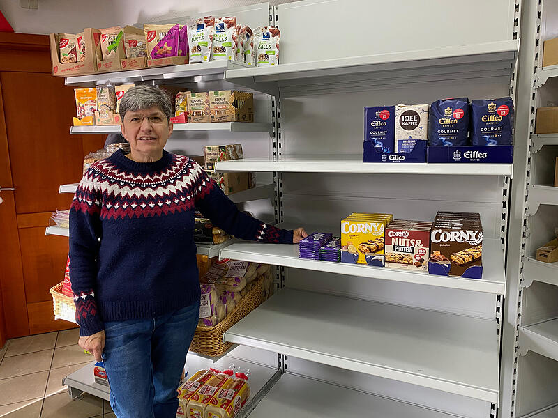 Dorfladen KunreuthForchheim & Fränkische Schweiz Die Verzweiflung von Monika Drinndörfer hinsichtlich der leeren Regale wächst von Tag zu Tag