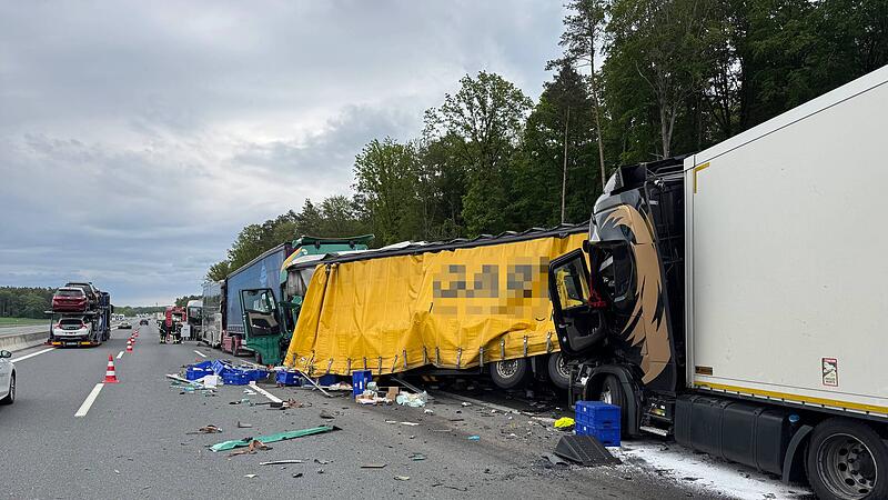 Schwerer Unfall auf A3