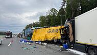 Schwerer Unfall auf A3