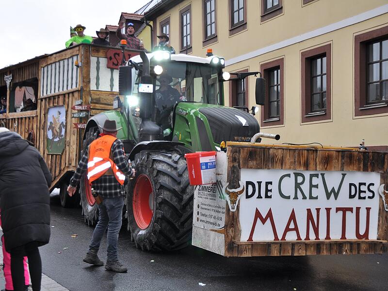 Die  Crew des Manitu&ldquo; aus Kalbach