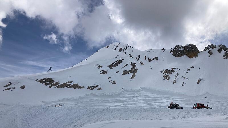 Bayerische Zugspitzbahn im Skigebiet Bayerische Zugspitzbahn im Skigebiet