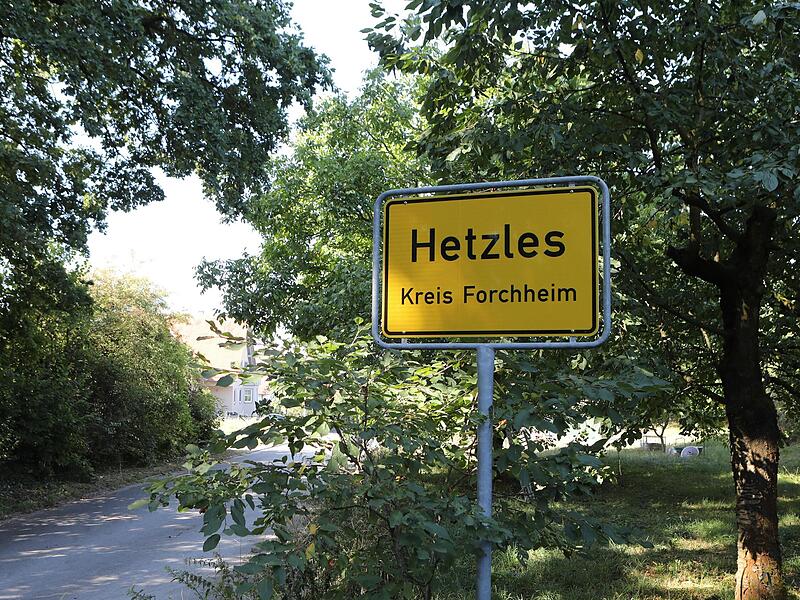 Einer der gr&uuml;nsten Orte im Landkreis, was die Fl&auml;chen angeht: Hetzles.Forchheim & Fr&auml;nkische Schweiz