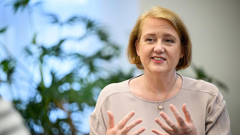 Bundesfamilienministerin Lisa Paus  sieht sich als Gewinnerin im Streit um die Kindergrundsicherung.