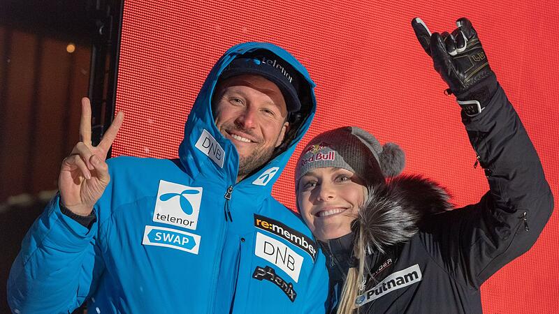 Aksel Lund Svindal und Lindsey Vonn