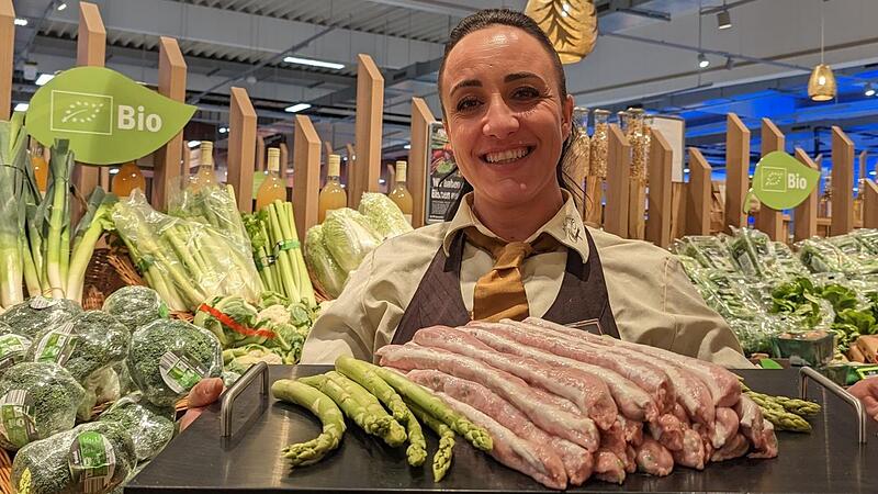 Elena Richter mit den „Frühlingsgrillern“.