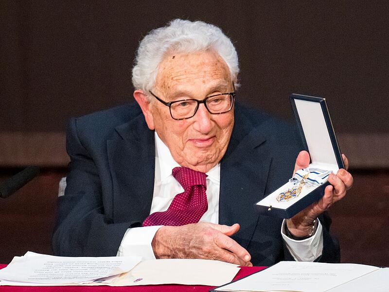 Fest zum 100. Geburtstag von Ex-US-Au&szlig;enministers Kissinger