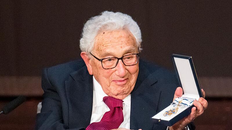 Fest zum 100. Geburtstag von Ex-US-Au&szlig;enministers Kissinger
