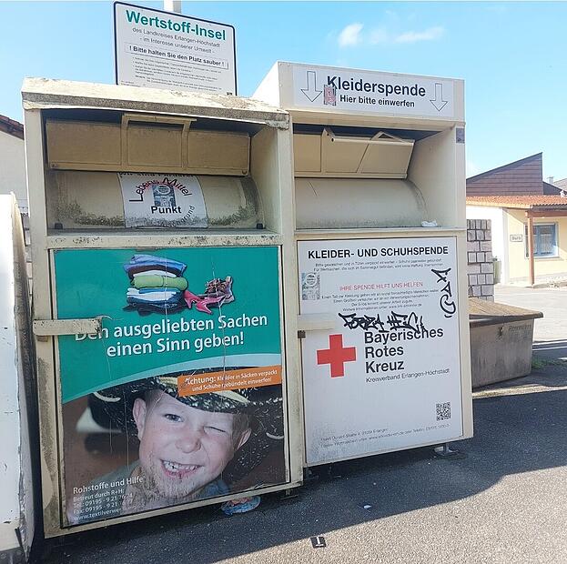 Die gemeinnützigen Organisationen im Landkreis Erlangen-Höchstadt benötigen brauchbare Textilien.