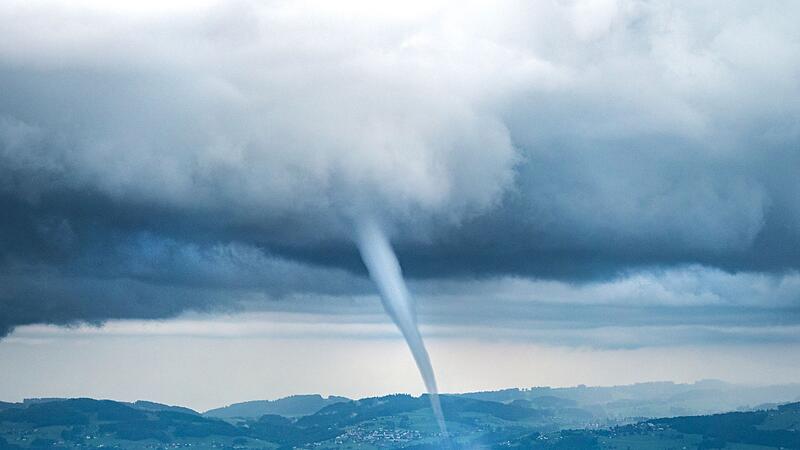 Wasserhose über dem Bodensee Wasserhose über dem Bodensee