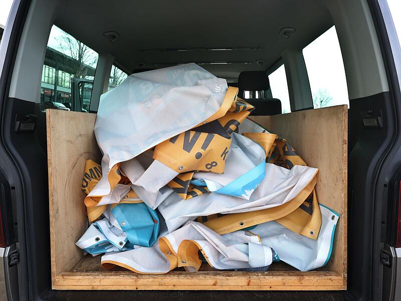 Nach den Kommunalwahlen in Bayern - Wahlplakate