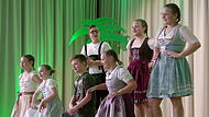 Die Youngsters frönten „Cordula Grün“.Kinder Zigeunerfasching Wilhelmsthal