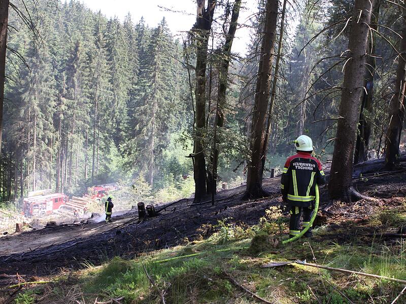Brand bei Nordhalben