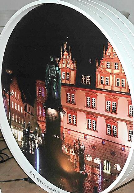 Der Melchior-Otto-Platz aus ungewöhnlicher Perspektive – aufgenommen 2009 bei „Kronach leuchtet“ Der Melchior-Otto-Platz aus ungewöhnlicher Perspektive – aufgenommen 2009 bei „Kronach leuchtet“