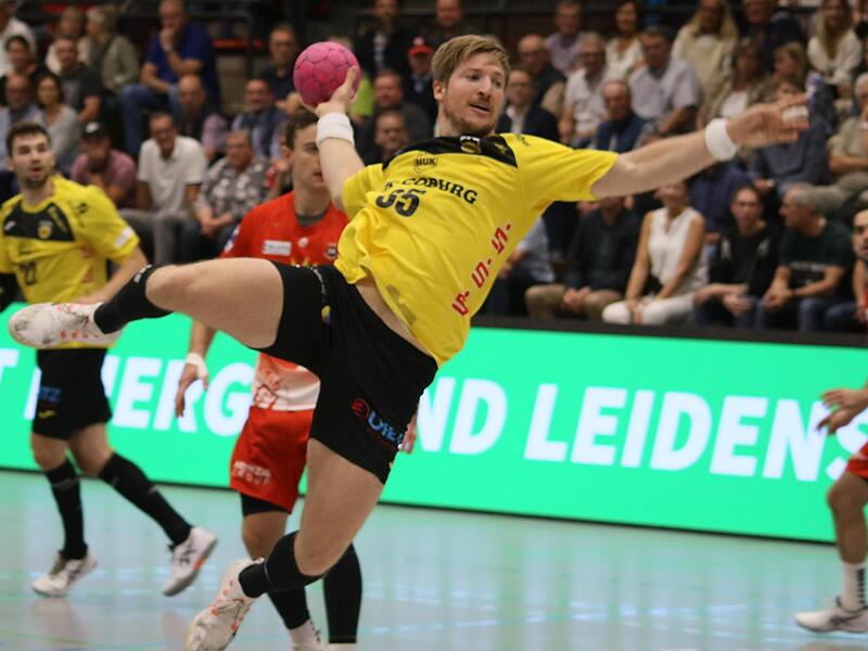 Jan Schäffer erzielte vier Treffer in Lübbecke. Jan Schäffer erzielte vier Treffer in Lübbecke.