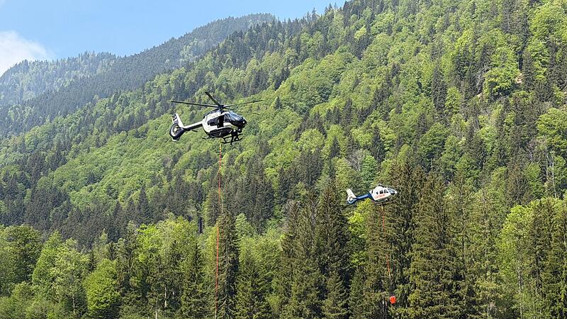 Waldbrand am Saur&uuml;sselkopf