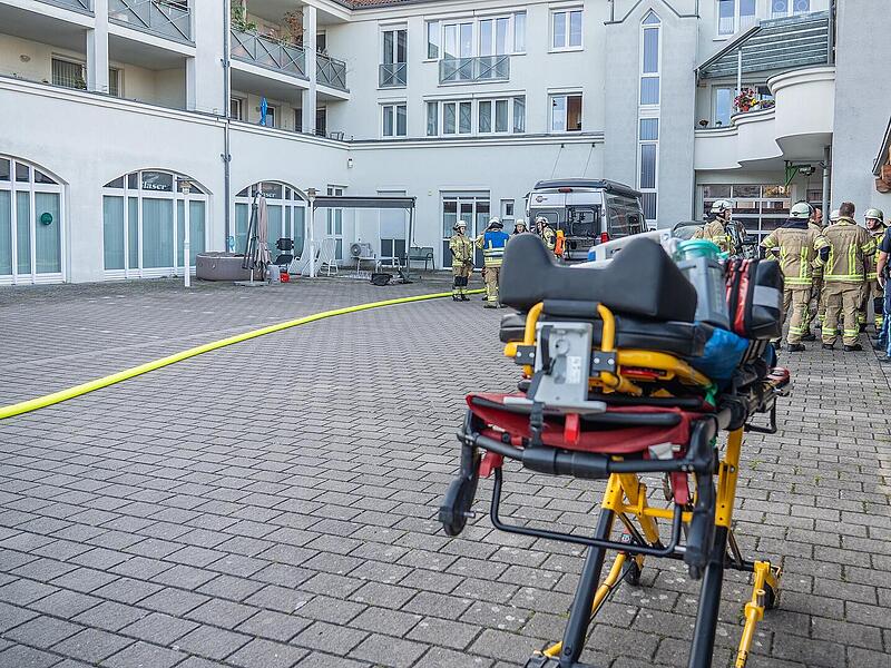 Brand in Bamberg: Eine Person im Krankenhaus