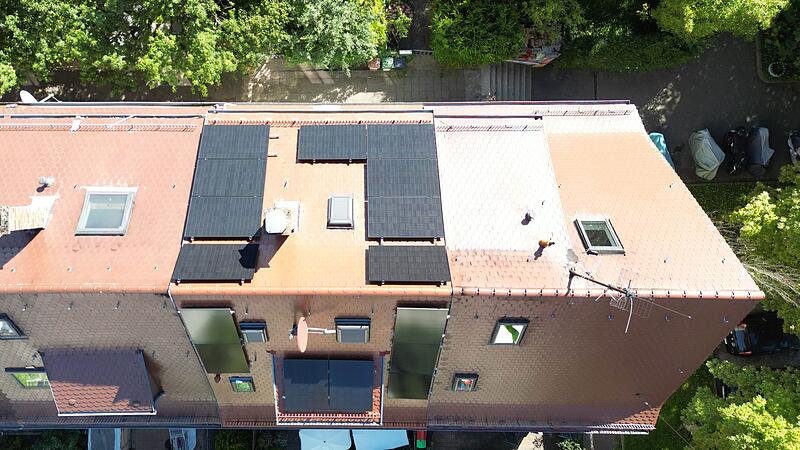 Solaranlage auf Hausdach