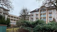 Das Sanatorium Uibeleisen in der Prinzregentenstraße in Bad Kissingen.