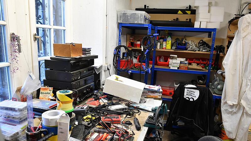 Blick in die Abteilung der Technik.
