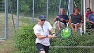Markus Wittek trug mit einem Sieg in seinem Einzel zum 7:2-Auswärtserfolg in Kulmbach bei. Für die Bad Kissinger Herren 40 war es der erste Sieg in der noch jungen Landesliga-Saison.
