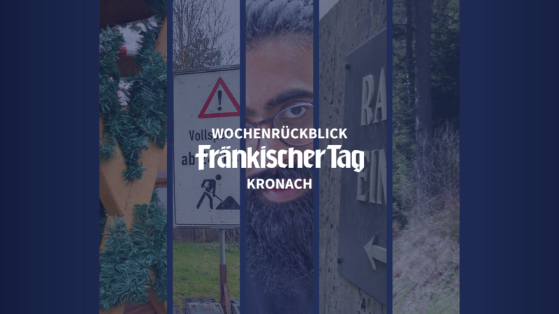 Kronacher Weihnachtsmarkt, Straßensperrung in Marktrodach, verliebte Steinmetze, LCC-Abstimmung und ein zweiter Windpark bei Tettau: Das hat den Landkreis Kronach in dieser Woche bewegt Kronacher Weihnachtsmarkt, Straßensperrung in Marktrodach, verliebte Steinmetze, LCC-Abstimmung und ein zweiter Windpark bei Tettau: Das hat den Landkreis Kronach in dieser Woche bewegt