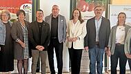 Bei der Allianzversammlung der ILE Allianz Kissinger Bogen standen Neuwahlen, R&uuml;ckblick und Verabschiedungen im Mittelpunkt. Unser Bild zeigt von links: Alexandra Metz, Stephanie Kunder, Sylvia Metz, Matthias H&uuml;ttl, Andreas Sandwall, Sabrina Sch&auml;...