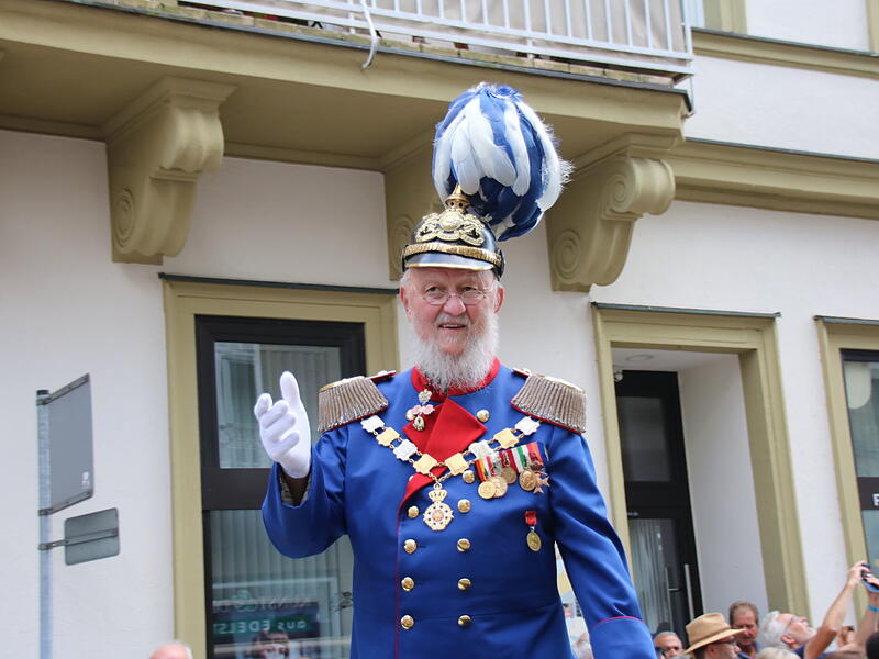 Prinzregent Luitpold von BayernDas war der Rakoczy-Festzug 2024 in Bildern
