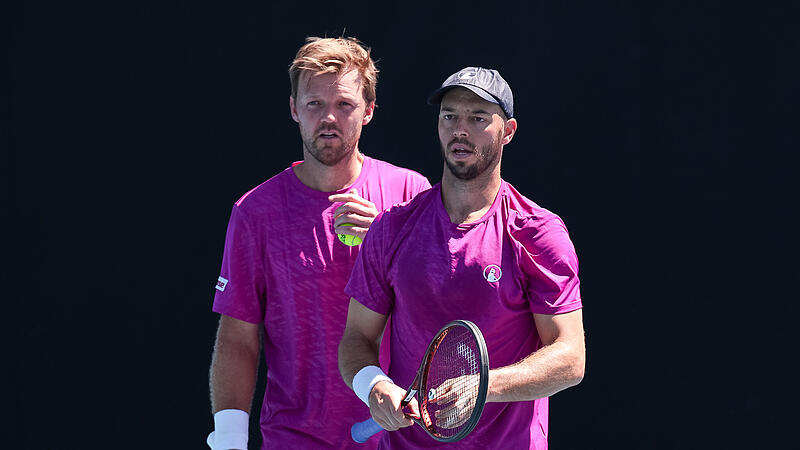 Seit den Australian Open  kommen Kevin Krawietz (hinten) und Tim P&uuml;tz auf der ATP-Tour nicht in Fahrt.