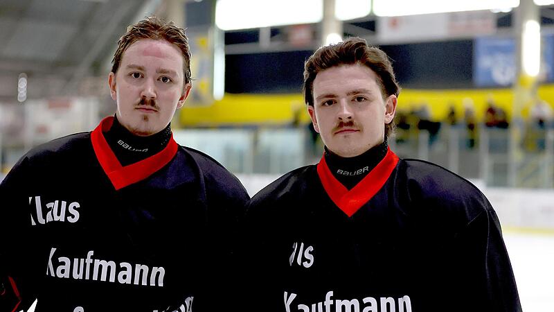 Keine Partien wie jede andere: Wenn die Ha&szlig;furts Hawks und die Schweinfurter Mighty Dogs am Wochenende wieder ihre traditionellen Eishockeyderbys austragen, geht bei Joey (links) und Jamie Akers der Puls vielleicht ein bisschen h&ouml;her als bei den a...