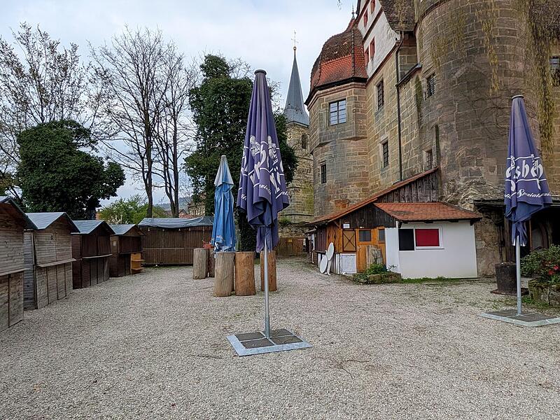 Biergarten Schloss WiesenthauForchheim & Fr&auml;nkische Schweiz
