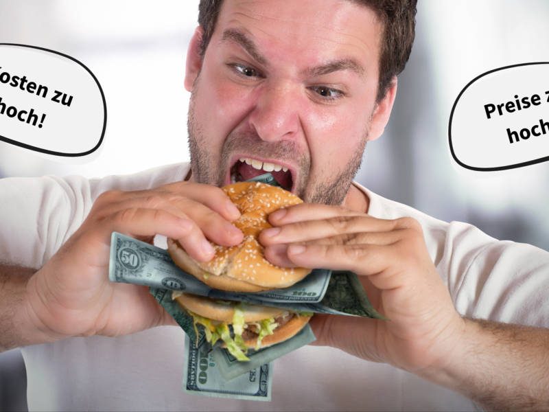 Doskussion um Preise in der Gastro