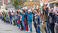 Um 12.10 Uhr hie&szlig; es am 3. Oktober: Hoch mit den W&uuml;nschen an die Politik. Josef HofbauerForchheim & Fr&auml;nkische Schweiz