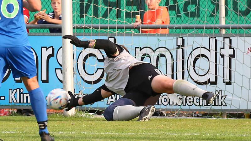 Neukenroths Torh&uuml;ter Leon Wolf in Aktion