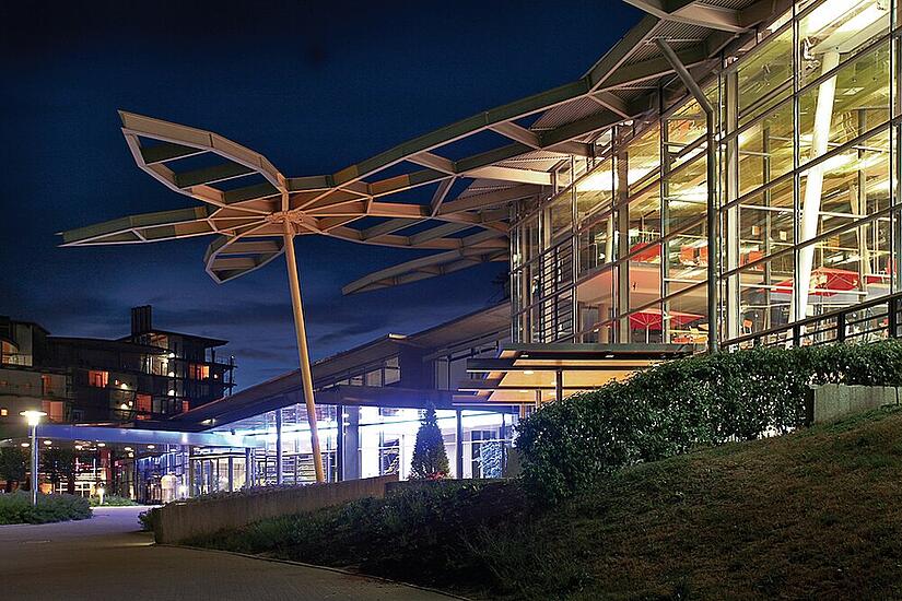 Ein Bild aus besseren Tagen: Die Terrassentherme in Bad Colberg ist seit zwei Jahren geschlossen.