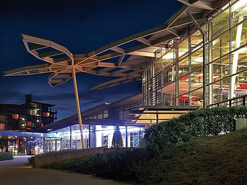 Ein Bild aus besseren Tagen: Die Terrassentherme in Bad Colberg ist seit zwei Jahren geschlossen.