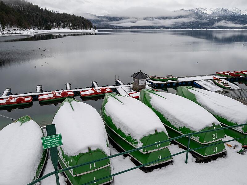 Winterwetter - Walchensee