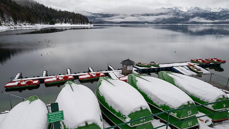 Winterwetter - Walchensee