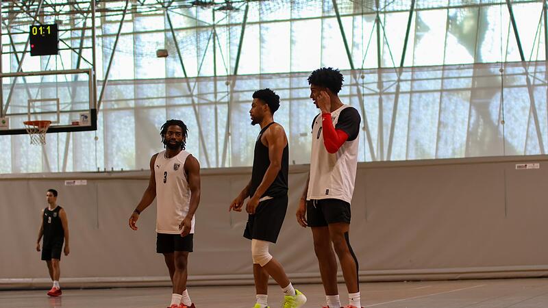 Blick in die Trainingshalle.