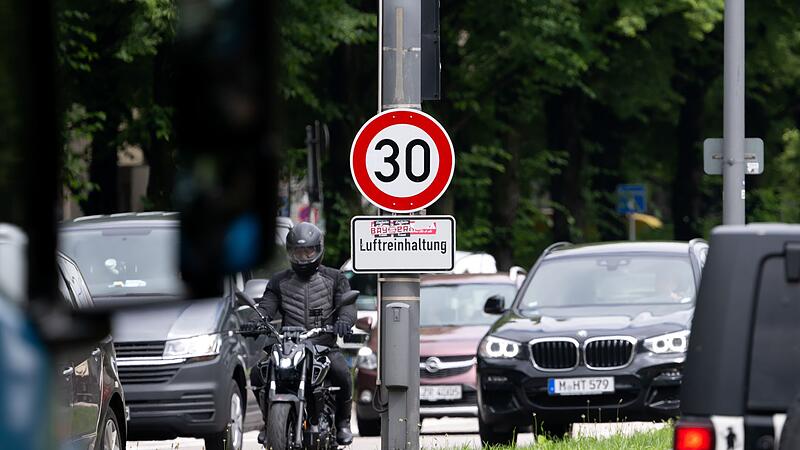 Tempo 30 auf dem Mittleren Ring in M&uuml;nchen