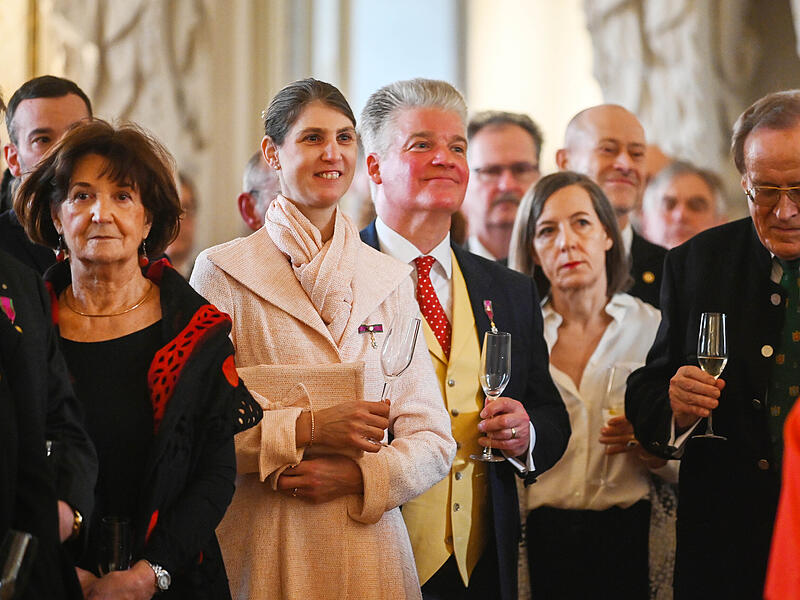 Gro&szlig;er Empfang in Coburg: Mehr als 200 geladene G&auml;ste gratulierten Andreas Prinz von Sachsen-Coburg und Gotha zum 80. Geburtstag.