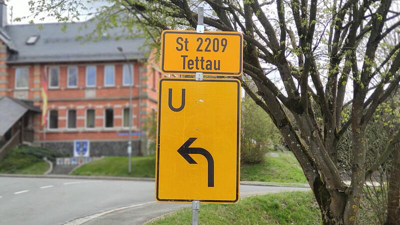 Umleitung Steinbach Richtung Rennsteig