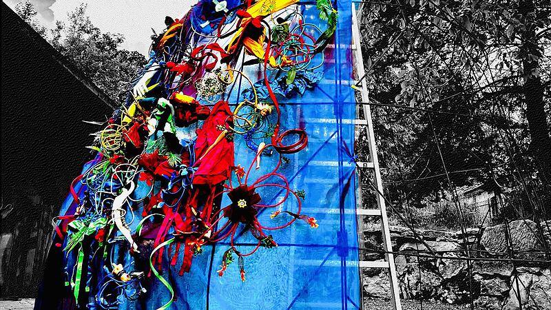 Der 3,50 Meter hohe Entwurf „BaROCK“ Der 3,50 Meter hohe Entwurf „BaROCK“